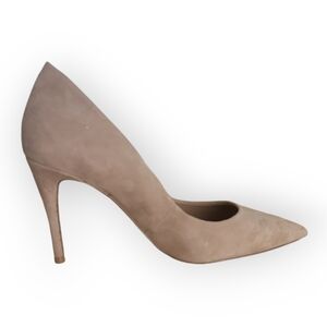 ALDO "Cassedy" Camel Tan Nubuck Suede Pointy Toe Stiletto Heels Size 7 NWOT